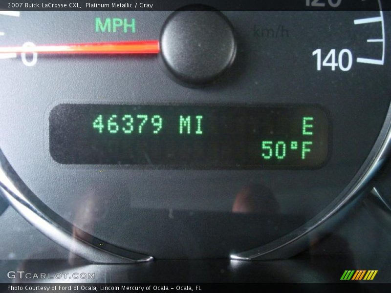 Platinum Metallic / Gray 2007 Buick LaCrosse CXL