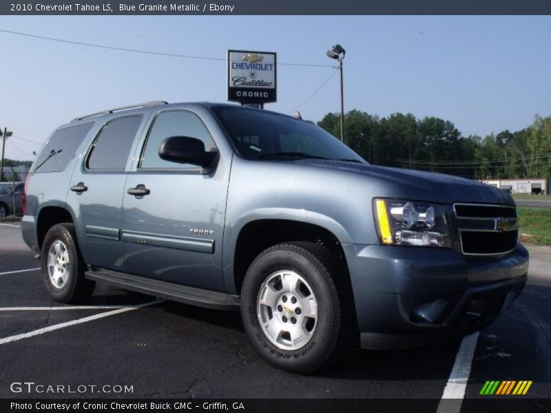 Blue Granite Metallic / Ebony 2010 Chevrolet Tahoe LS