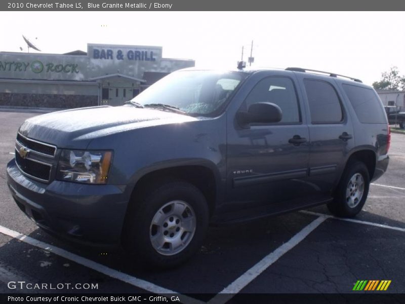 Blue Granite Metallic / Ebony 2010 Chevrolet Tahoe LS
