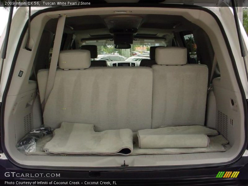 Tuscan White Pearl / Stone 2009 Infiniti QX 56