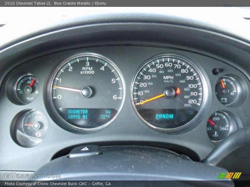 Blue Granite Metallic / Ebony 2010 Chevrolet Tahoe LS
