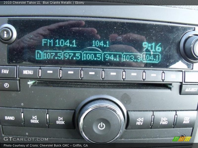Blue Granite Metallic / Ebony 2010 Chevrolet Tahoe LS