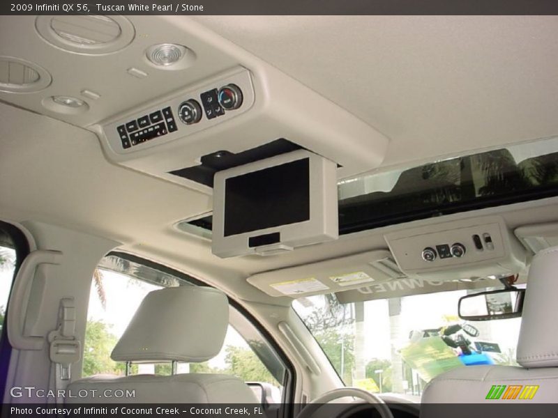 Tuscan White Pearl / Stone 2009 Infiniti QX 56