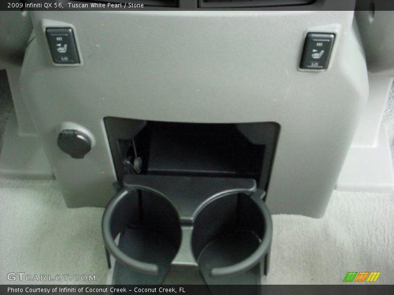 Tuscan White Pearl / Stone 2009 Infiniti QX 56