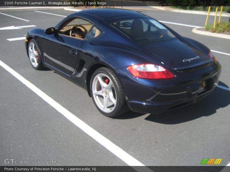 Midnight Blue Metallic / Sand Beige 2006 Porsche Cayman S