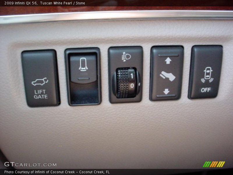 Tuscan White Pearl / Stone 2009 Infiniti QX 56
