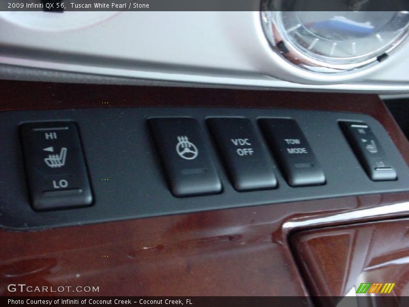 Tuscan White Pearl / Stone 2009 Infiniti QX 56