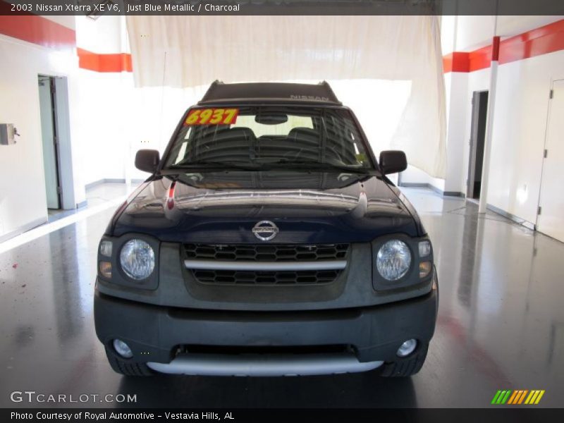 Just Blue Metallic / Charcoal 2003 Nissan Xterra XE V6