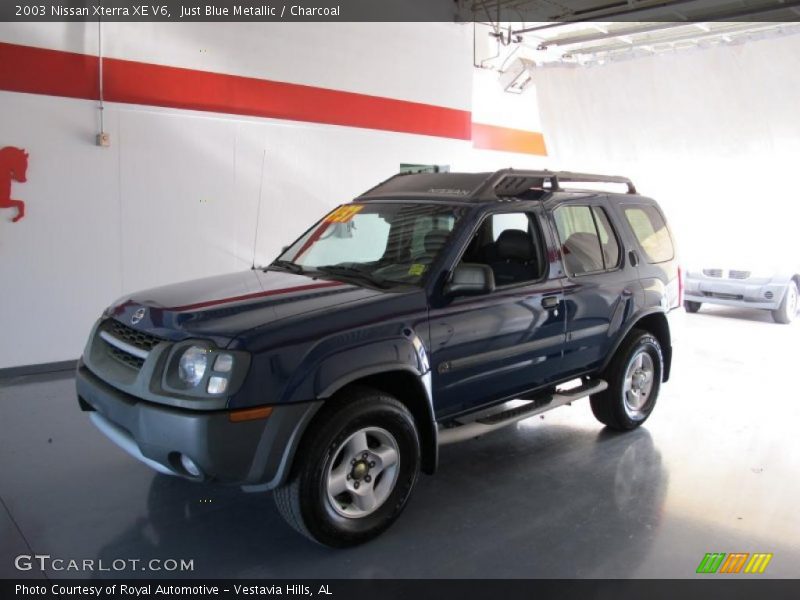 Just Blue Metallic / Charcoal 2003 Nissan Xterra XE V6