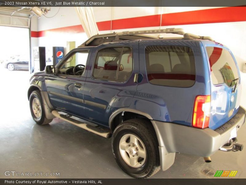 Just Blue Metallic / Charcoal 2003 Nissan Xterra XE V6