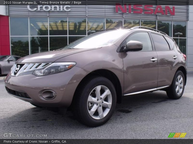 Tinted Bronze Metallic / Beige 2010 Nissan Murano SL