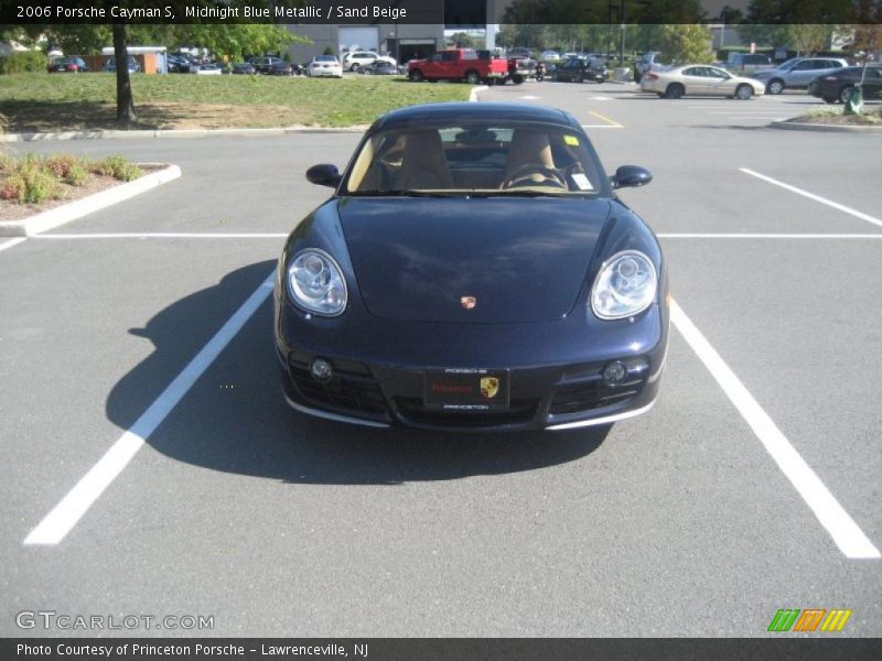 Midnight Blue Metallic / Sand Beige 2006 Porsche Cayman S