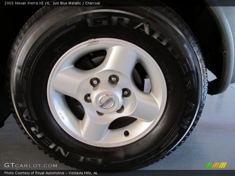 Just Blue Metallic / Charcoal 2003 Nissan Xterra XE V6
