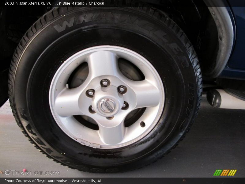 Just Blue Metallic / Charcoal 2003 Nissan Xterra XE V6