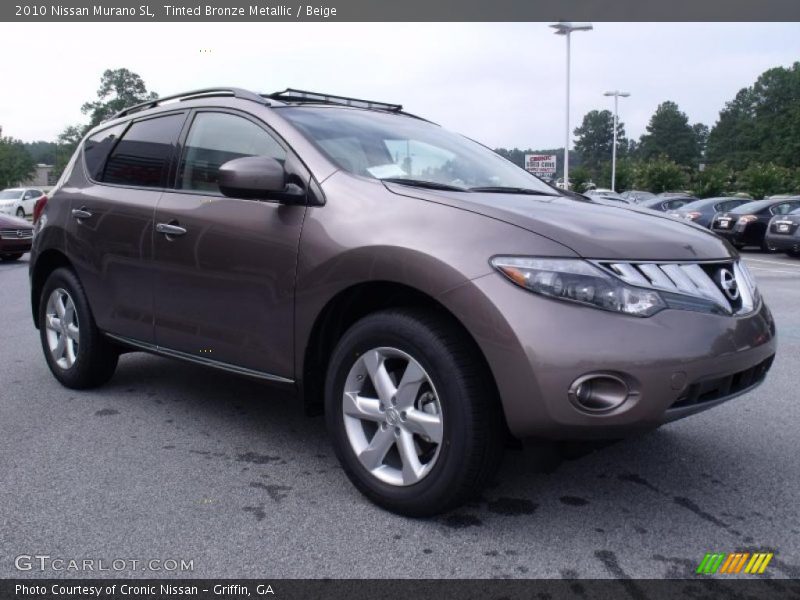 Tinted Bronze Metallic / Beige 2010 Nissan Murano SL