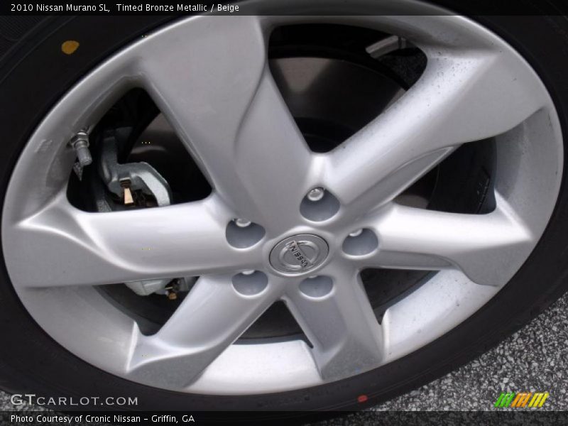 Tinted Bronze Metallic / Beige 2010 Nissan Murano SL