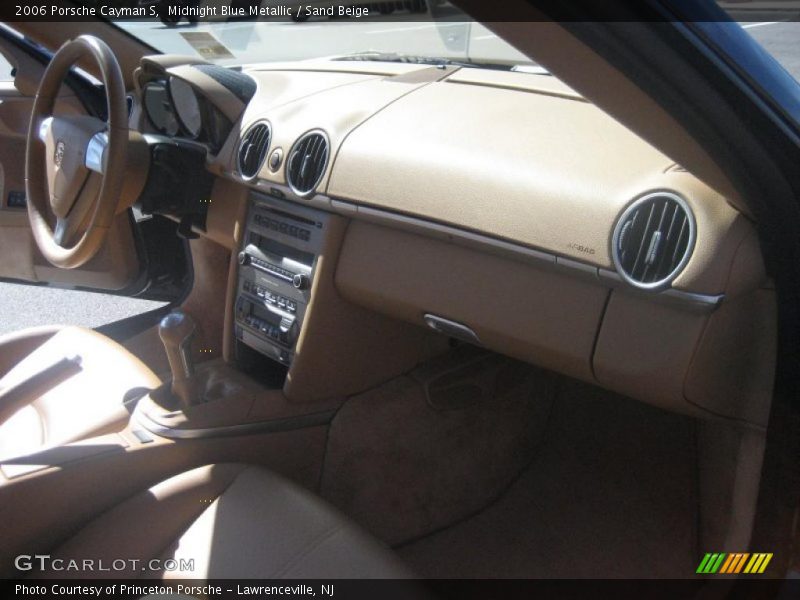 Midnight Blue Metallic / Sand Beige 2006 Porsche Cayman S