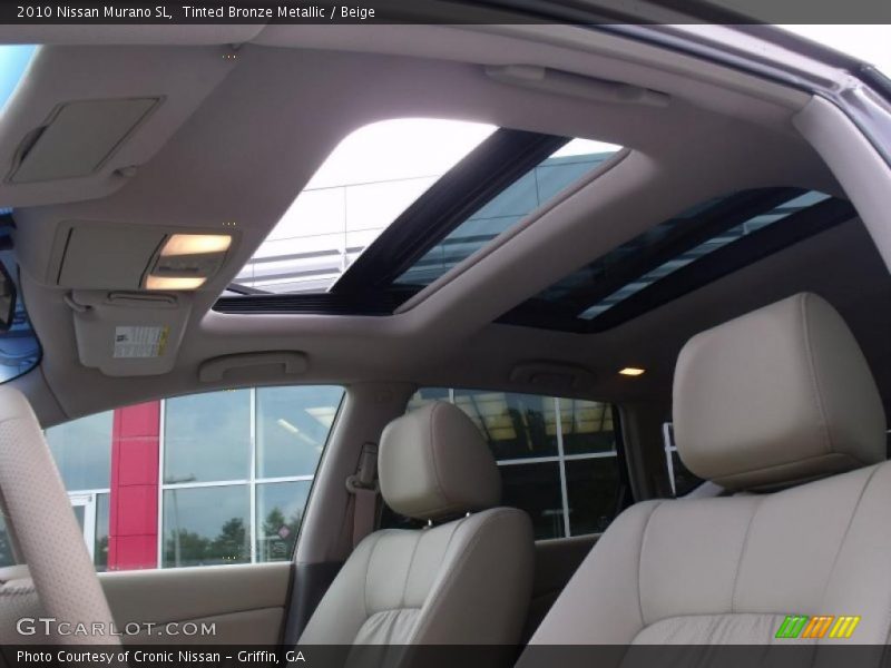 Tinted Bronze Metallic / Beige 2010 Nissan Murano SL