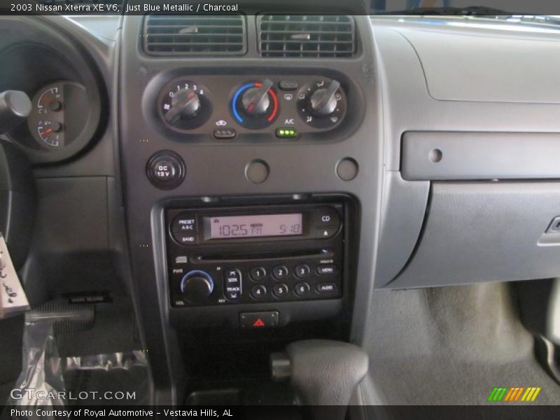 Just Blue Metallic / Charcoal 2003 Nissan Xterra XE V6