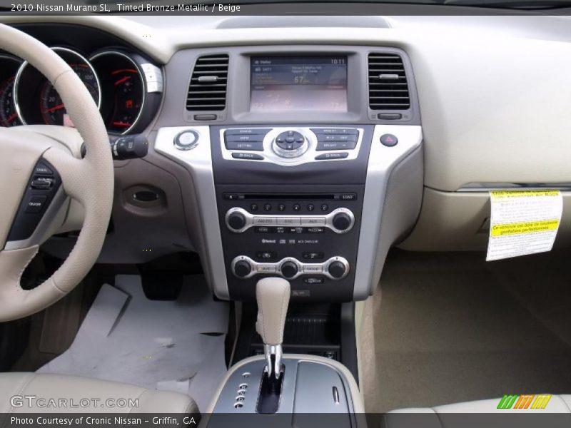 Tinted Bronze Metallic / Beige 2010 Nissan Murano SL