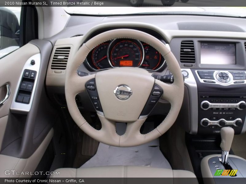 Tinted Bronze Metallic / Beige 2010 Nissan Murano SL