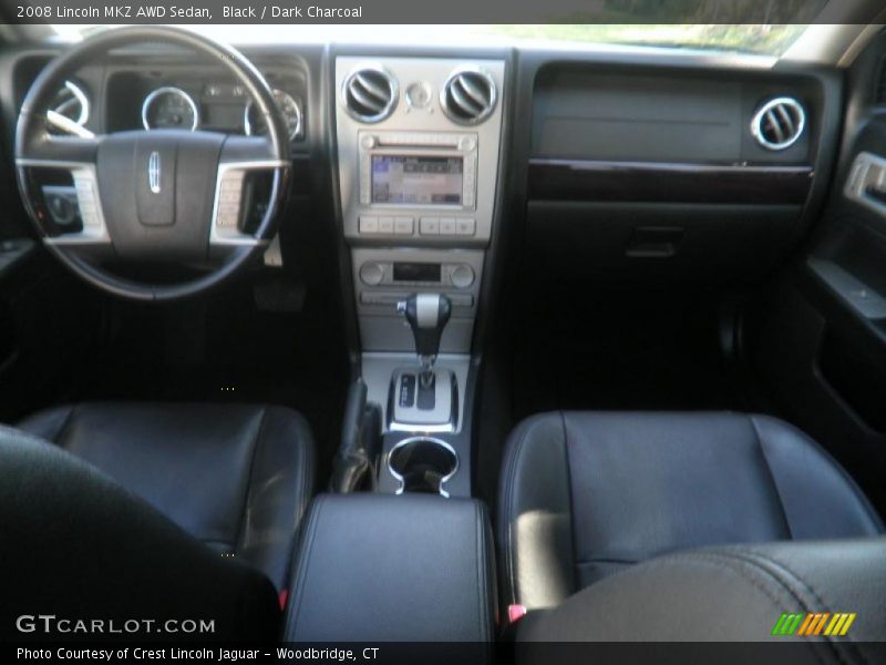 Black / Dark Charcoal 2008 Lincoln MKZ AWD Sedan
