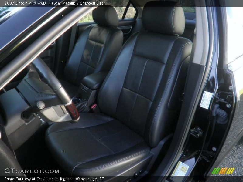 Pewter Metallic / Charcoal Black 2007 Lincoln MKX AWD