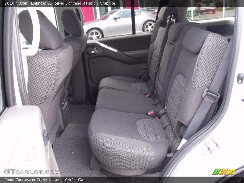 Silver Lightning Metallic / Graphite 2010 Nissan Pathfinder SE