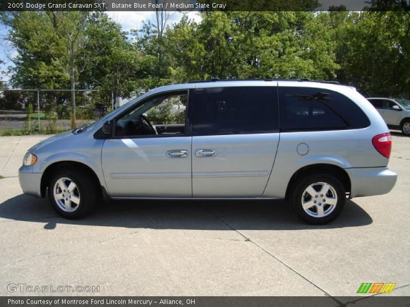 Butane Blue Pearl / Medium Slate Gray 2005 Dodge Grand Caravan SXT