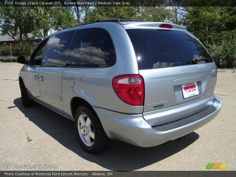 Butane Blue Pearl / Medium Slate Gray 2005 Dodge Grand Caravan SXT