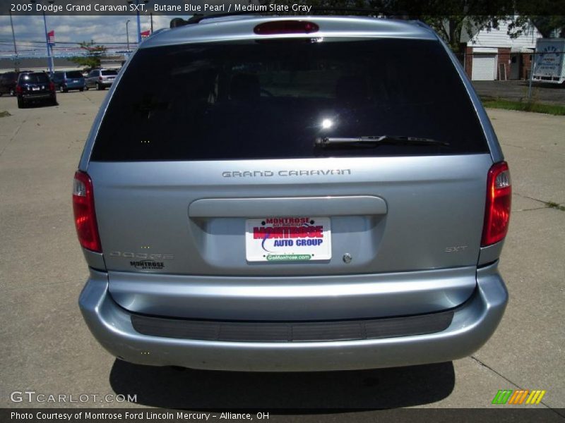Butane Blue Pearl / Medium Slate Gray 2005 Dodge Grand Caravan SXT