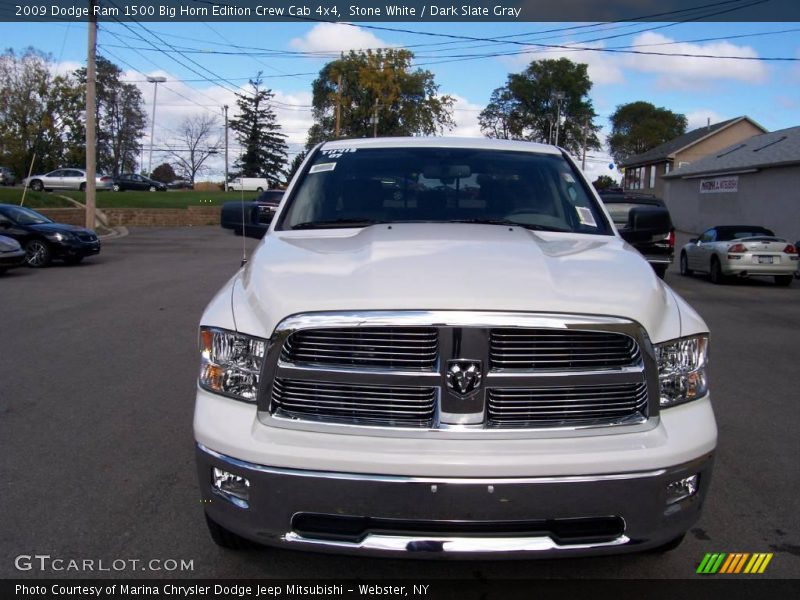 Stone White / Dark Slate Gray 2009 Dodge Ram 1500 Big Horn Edition Crew Cab 4x4