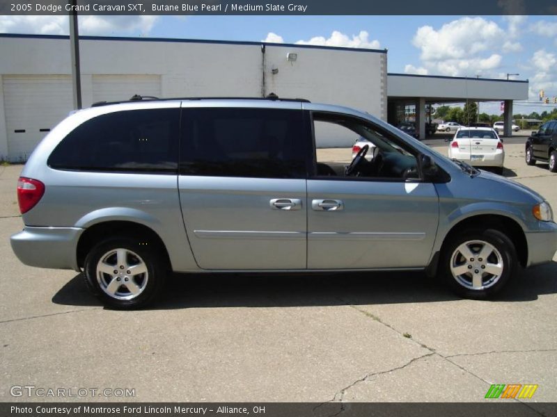 Butane Blue Pearl / Medium Slate Gray 2005 Dodge Grand Caravan SXT