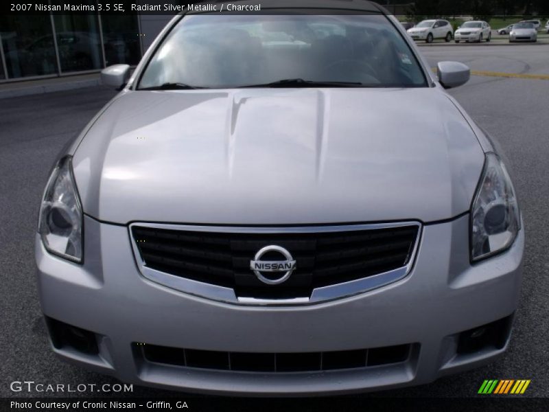 Radiant Silver Metallic / Charcoal 2007 Nissan Maxima 3.5 SE
