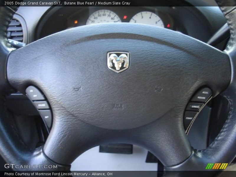 Butane Blue Pearl / Medium Slate Gray 2005 Dodge Grand Caravan SXT