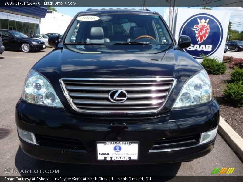 Black Onyx / Ivory 2006 Lexus GX 470