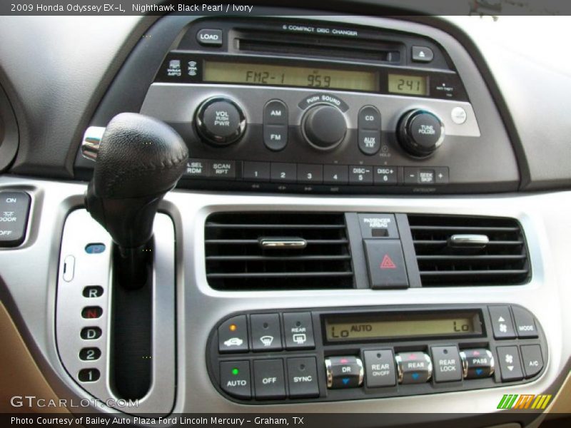 Nighthawk Black Pearl / Ivory 2009 Honda Odyssey EX-L