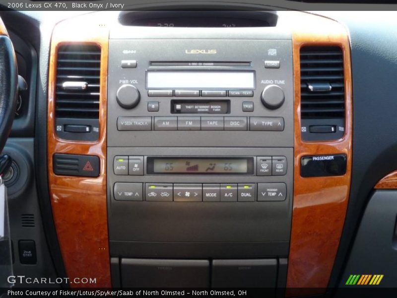Black Onyx / Ivory 2006 Lexus GX 470