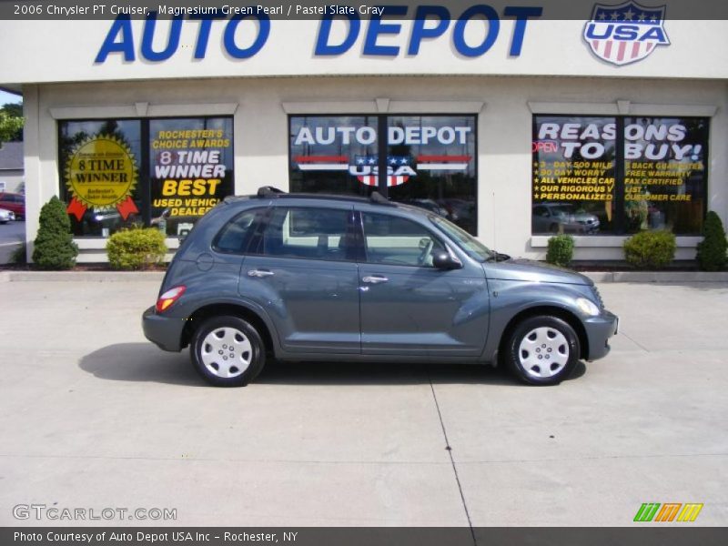 Magnesium Green Pearl / Pastel Slate Gray 2006 Chrysler PT Cruiser