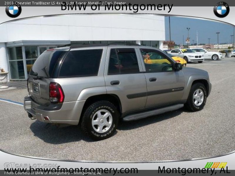 Light Pewter Metallic / Dark Pewter 2003 Chevrolet TrailBlazer LS 4x4