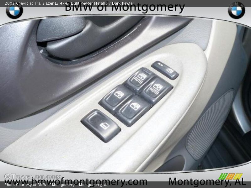 Light Pewter Metallic / Dark Pewter 2003 Chevrolet TrailBlazer LS 4x4