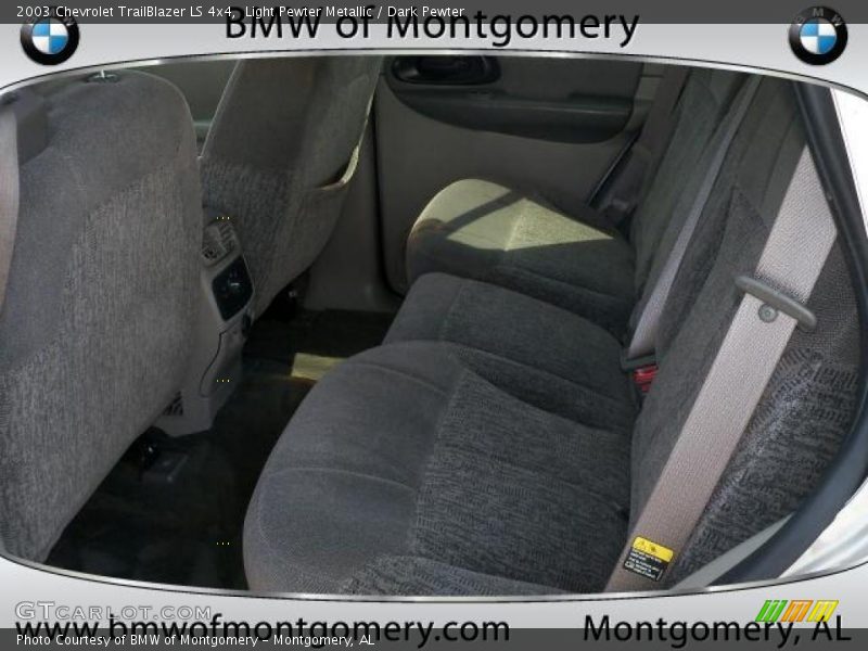 Light Pewter Metallic / Dark Pewter 2003 Chevrolet TrailBlazer LS 4x4