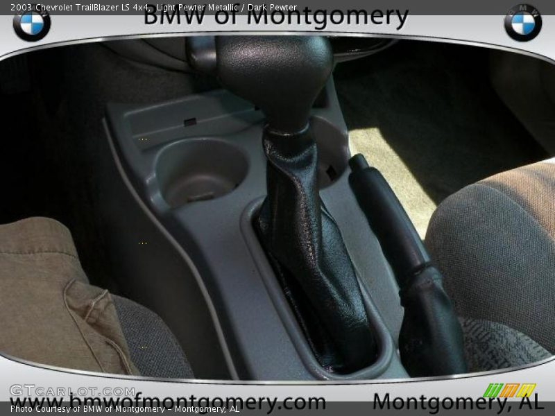 Light Pewter Metallic / Dark Pewter 2003 Chevrolet TrailBlazer LS 4x4