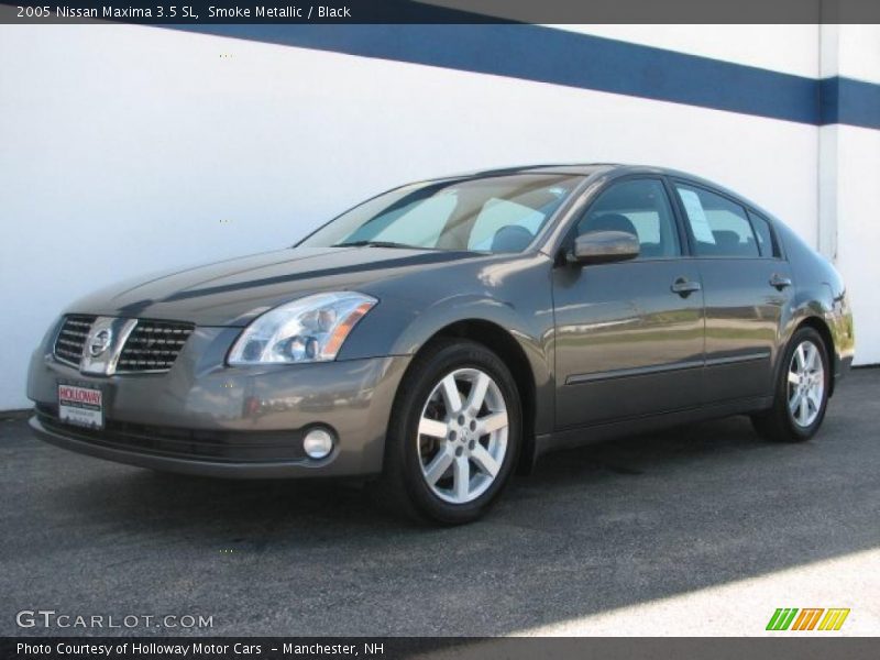 Smoke Metallic / Black 2005 Nissan Maxima 3.5 SL