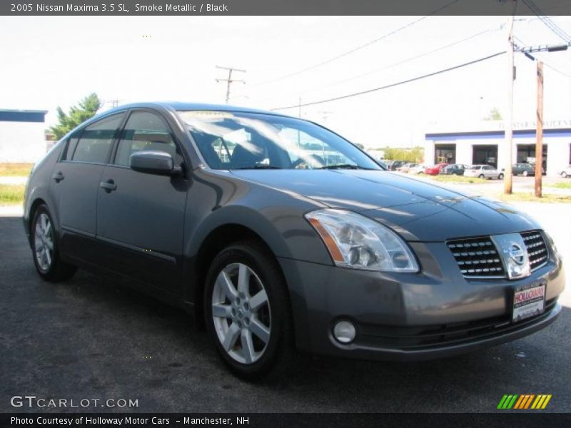 Smoke Metallic / Black 2005 Nissan Maxima 3.5 SL