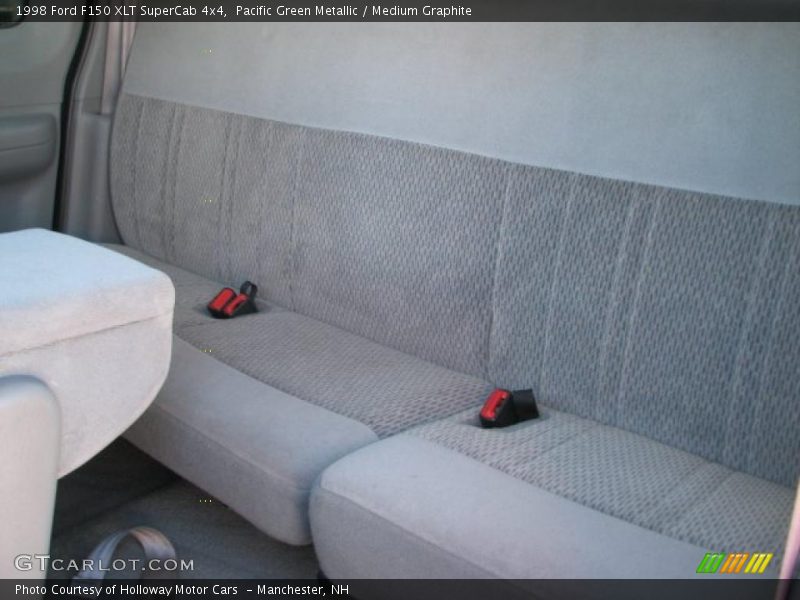 Pacific Green Metallic / Medium Graphite 1998 Ford F150 XLT SuperCab 4x4