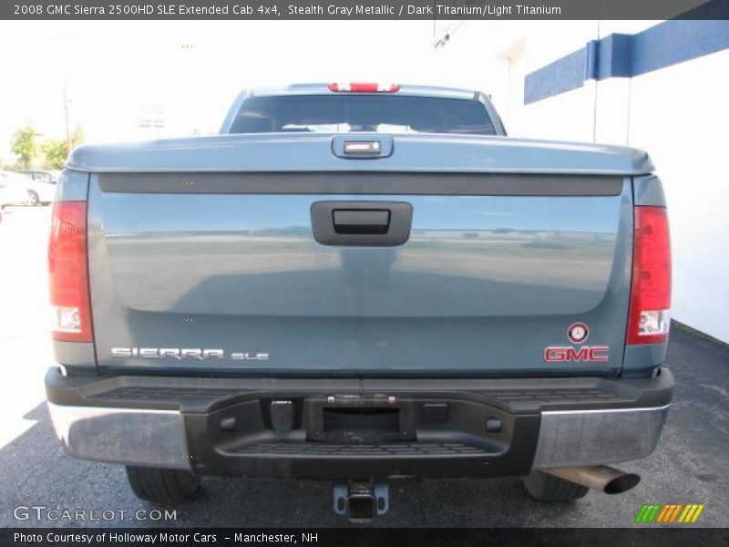 Stealth Gray Metallic / Dark Titanium/Light Titanium 2008 GMC Sierra 2500HD SLE Extended Cab 4x4