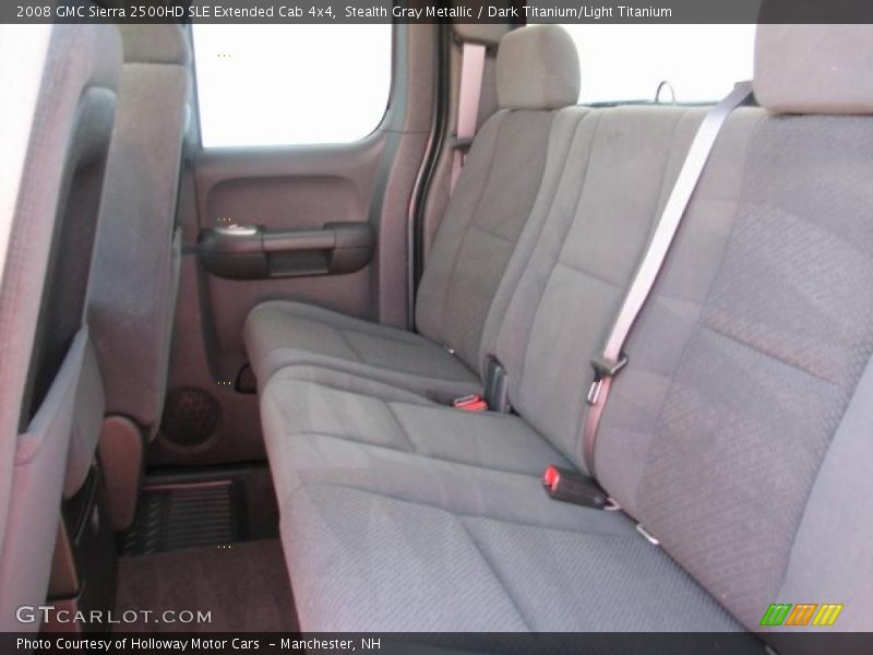 Stealth Gray Metallic / Dark Titanium/Light Titanium 2008 GMC Sierra 2500HD SLE Extended Cab 4x4