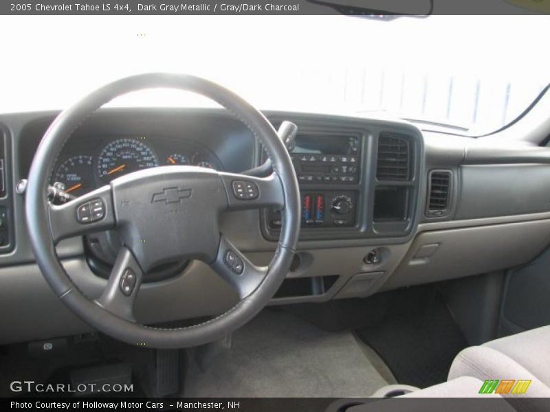 Dark Gray Metallic / Gray/Dark Charcoal 2005 Chevrolet Tahoe LS 4x4