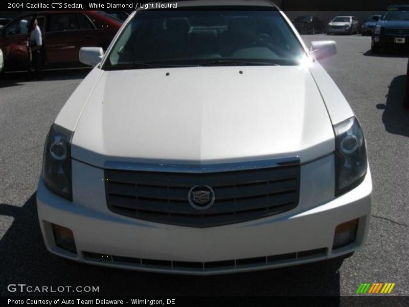 White Diamond / Light Neutral 2004 Cadillac CTS Sedan